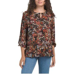 GRAND AND GREEN Peasant Tie Shirt